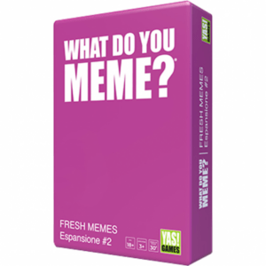 WHAT DO YOU MEME? ESPANSIONE FRESH MEMES -2 GIOCHI DA TAVOLO - TAVOLO/SOCIETA'