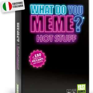 WHAT DO YOU MEME? HOT STUFF GIOCHI DA TAVOLO - GIOCHI DA TAVOLO/SOCIETA'