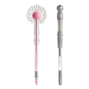 Wicked: For Good Pen 2-Pack Glinda Wand Pen Set Noble Collection
