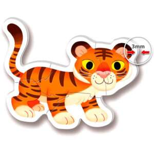 Wild Animals My First Puzzle 3-6-9-12 Pezzi Clementoni