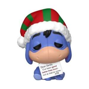 Winnie The Pooh Holiday 2025 Pocket Pop! Vinile Portachiavis Eeyore Tree Holiday Box 4 Cm Funko