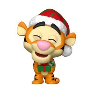 Winnie The Pooh Holiday 2025 Pocket Pop! Vinile Portachiavis Tigger Tree Holiday Box 4 Cm Funko