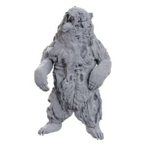 Wizbambino Deep Cuts Unpainted Miniature Zombie Grizzly Bear Wizbambino