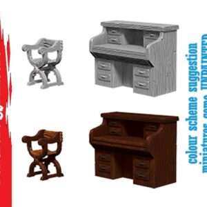 Wizkids Wizkids Um Desk & Chairs Gioco Di Ruolo