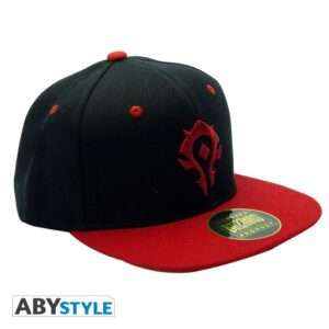 World Of Warcraft - Cappellino Snapback - Black & Red - Horde