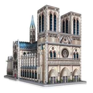Wrebbit Castles & Cathedrals Collection 3d Puzzle Notre-dame De Paris (830 Pezzi) Wrebbit Puzzle