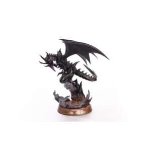 Yu-gi-oh! Statua Pvc Dragon Nero Occhi Rossi Ver. Nera 33 Cm First 4 Figures