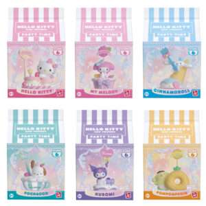 YUME HELLO KITTY MEMO STAND PARTY SERIES IMBALLO DA 12PZ HELLO KITTY - FIGURES