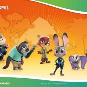 Zootopia Mini Uova Attack Blind Box Figures Series 10 Cm  Beast Kingdom Toys