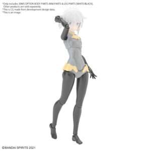 30MS OPT BODY PARTS ARM/LEG WHITE/BLACK MODEL KIT BANDAI MODEL KIT