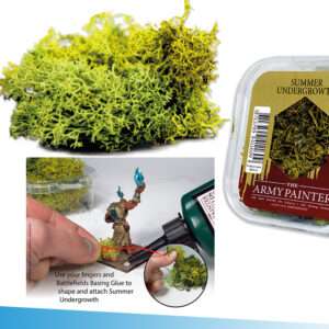 BASING - SUMMER UNDERGROWTH ACCESSORI PER MODELLISMO ARMY PAINTER