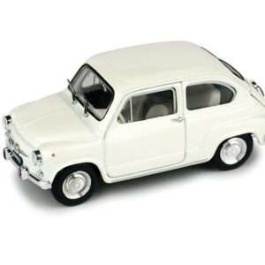 Brumm BM0349-01 FIAT 600 D FANALONE 1965 BIANCO UPD 1:43 Modellino