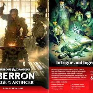 D&D EBERRON FORGE ARTIFICER Libro Wizards Of The Coast