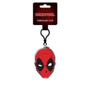 DEADPOOL FACE TORCH KEYCLIP Portachiavi Pyramid International