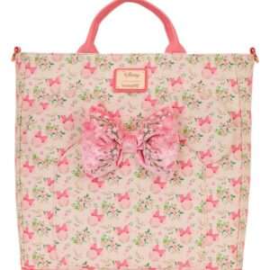 Disney By Loungefly Zaino E Borsa Portatutto Minnie Mouse Floral Loungefly