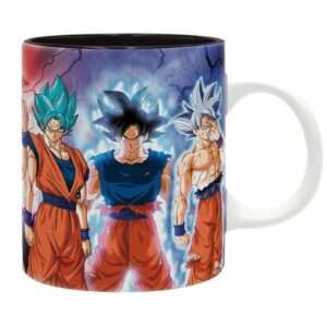 Dragon Ball Super Tazza 320 ml Goku Super Saiyan Trasformazioni Abystyle