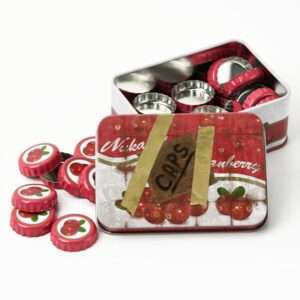 Fallout Tappo Di Bottiglias Series Collectible Tin Nuka Cranberry 10 Cm Devplus