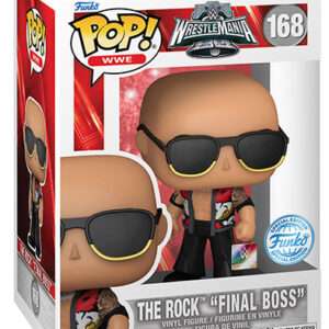 FUNKO POP WWE THE ROCK FINAL BOSS 168 WRESTLING/WWE - FUNKO