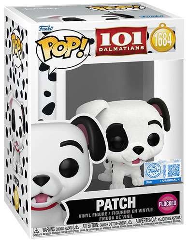 FUNKO POPS LA CARICA DEI 101 PATCH FLOCKED 1684 DISNEY - FUNKO