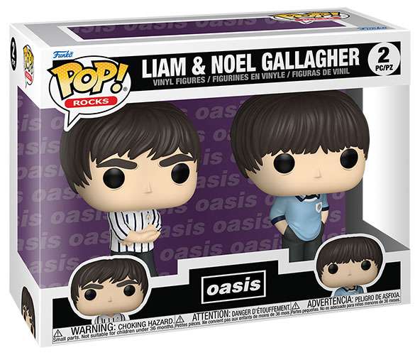 FUNKO POPS ROCKS OASIS LIAM & NOEL GALLAGHER 2 PACK MUSIC - FUNKO