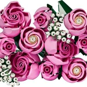 LEGO ICONS BOTANICAL 10374 - BOUQUET DI ROSE ROSA