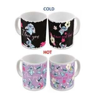 Lilo & Stitch Heat Change Tazza Stitch & Angel 325 Ml Stor