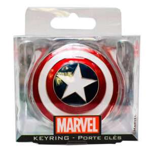 Marvel Captain America Shield Metallo Portachiavi Semic Studio