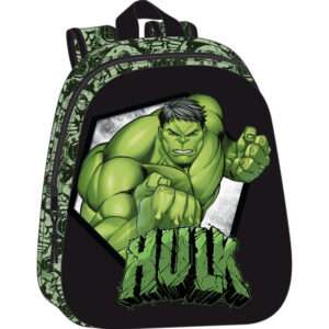Marvel Hulk 3d Zaino 33cm Safta