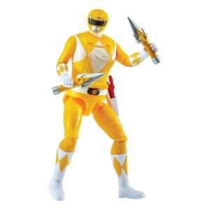 Mighty Morphin Power Rangers Action Figura Auto-morphin Yellow Ranger 12 Cm Playmates