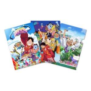 One Piece Clearfile 3-Set Egghead Saga Sakami Merchandise