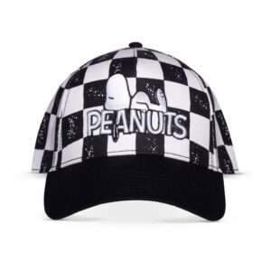 Peanuts Cappellino Da Beaseball Checkerboard Logo Difuzed