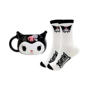 Sanrio 3d Tazza & Calzini Set Kuromi Blue Sky Studios