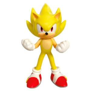Sonic Figura The Hedgehog Super Sonic 9 Cm Comansi