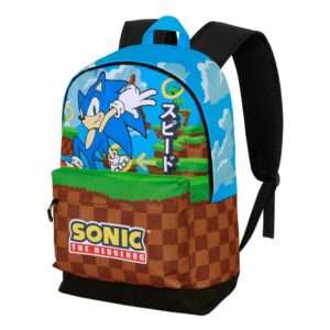 Sonic The Hedgehog Ventaglio Hs Zaino Sega Greenhill 2.2 Karactermania