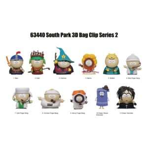 South Park 3d Pvc Bag Clips Series 2  Con Figure Int.