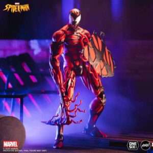 Spider-man Animated Carnage 1/6 Af Action Figura Mondo