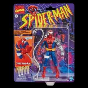 Spider-man Ml Vintage Sm Cybor Action Figura Hasbro