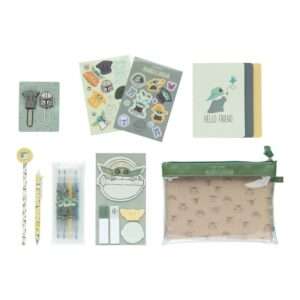Star Wars The Mandalorian Grogu stationery kit Erik