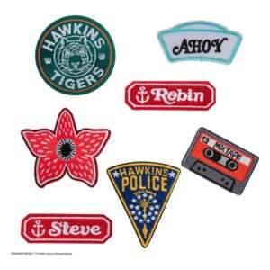 Stranger Things: Stranger Things Patches Set Di 7 Cinereplicas