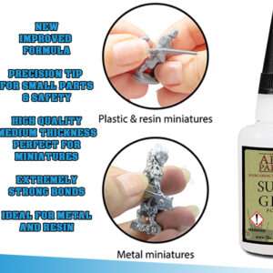 SUPER GLUE NEW FORMULA ACCESSORI PER MODELLISMO ARMY PAINTER
