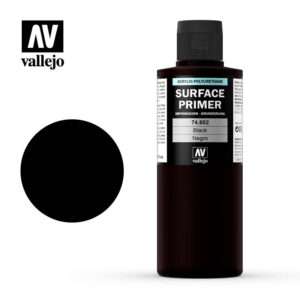 SURFACE PRIMER BLACK 200 ML 74602 COLORI VALLEJO