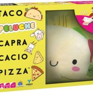Taco Peluche Gatto Capra Cacio Pizza