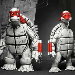 Tartarughe Ninja Mirage B&w First Turtles 2pack Af Action Figura Neca