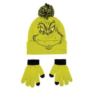 The Grinch Cappello E Guanti Set Cerdà