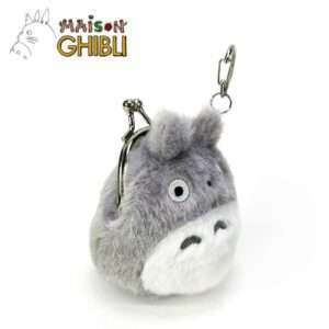 Totoro Big Grey Funwari Mini Borsellino Portamonete Studio Ghibli