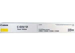 Toner Originale Giallo (C-EXV51)