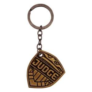 2000 Ad Portachiavi Judge Dredd Badge Edizione Limitata Fanattik