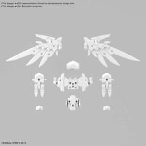 30MM OPT PTS SET 17 WING UNIT 1 1/144 Model Kit Bandai Model Kit Gunpla