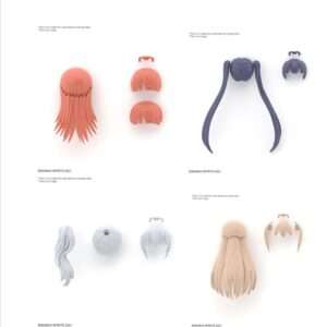 30MS OPT HAIR STYLE PARTS VOL 7 ALL 4 TY MODEL KIT BANDAI MODEL KIT