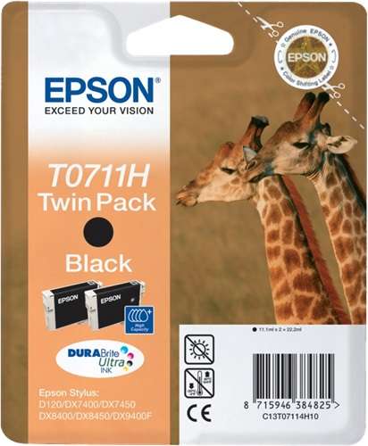 Twin Pack Originale Nero (T0711H)
